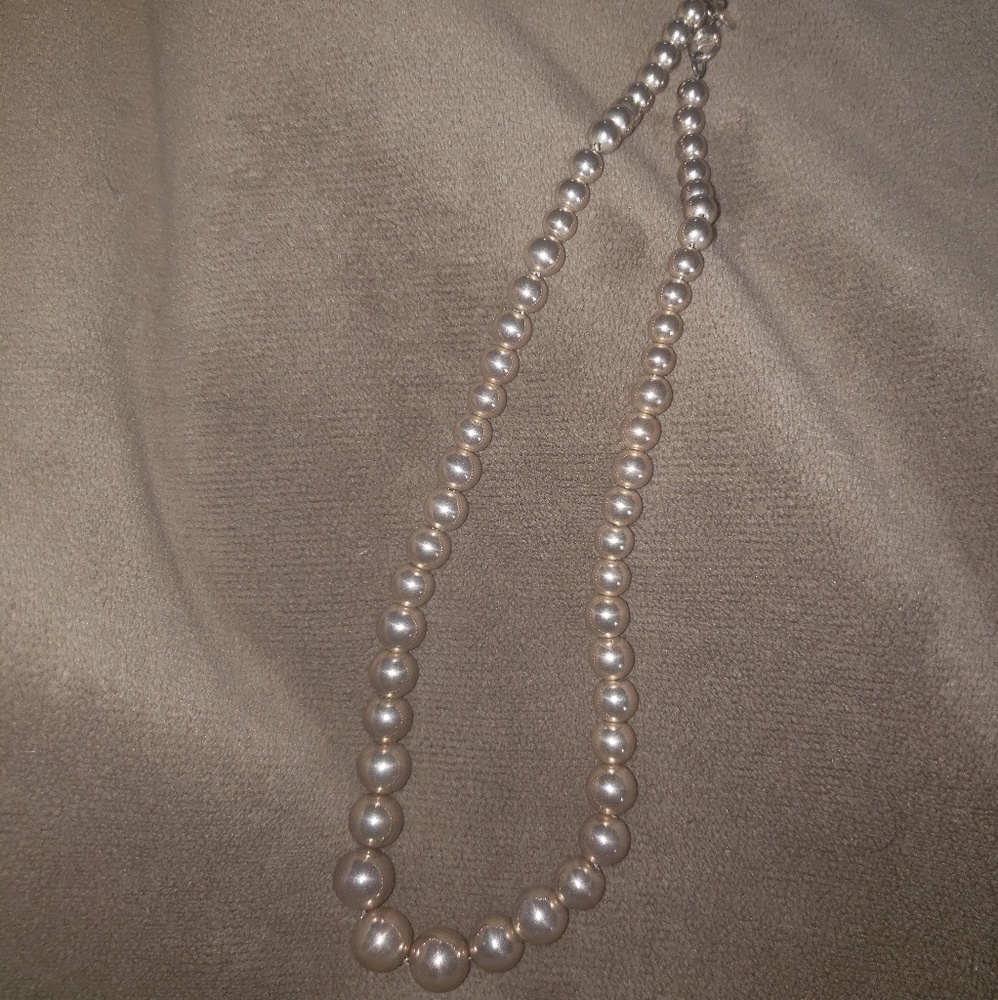Tiffany Graduated Ball Necklace